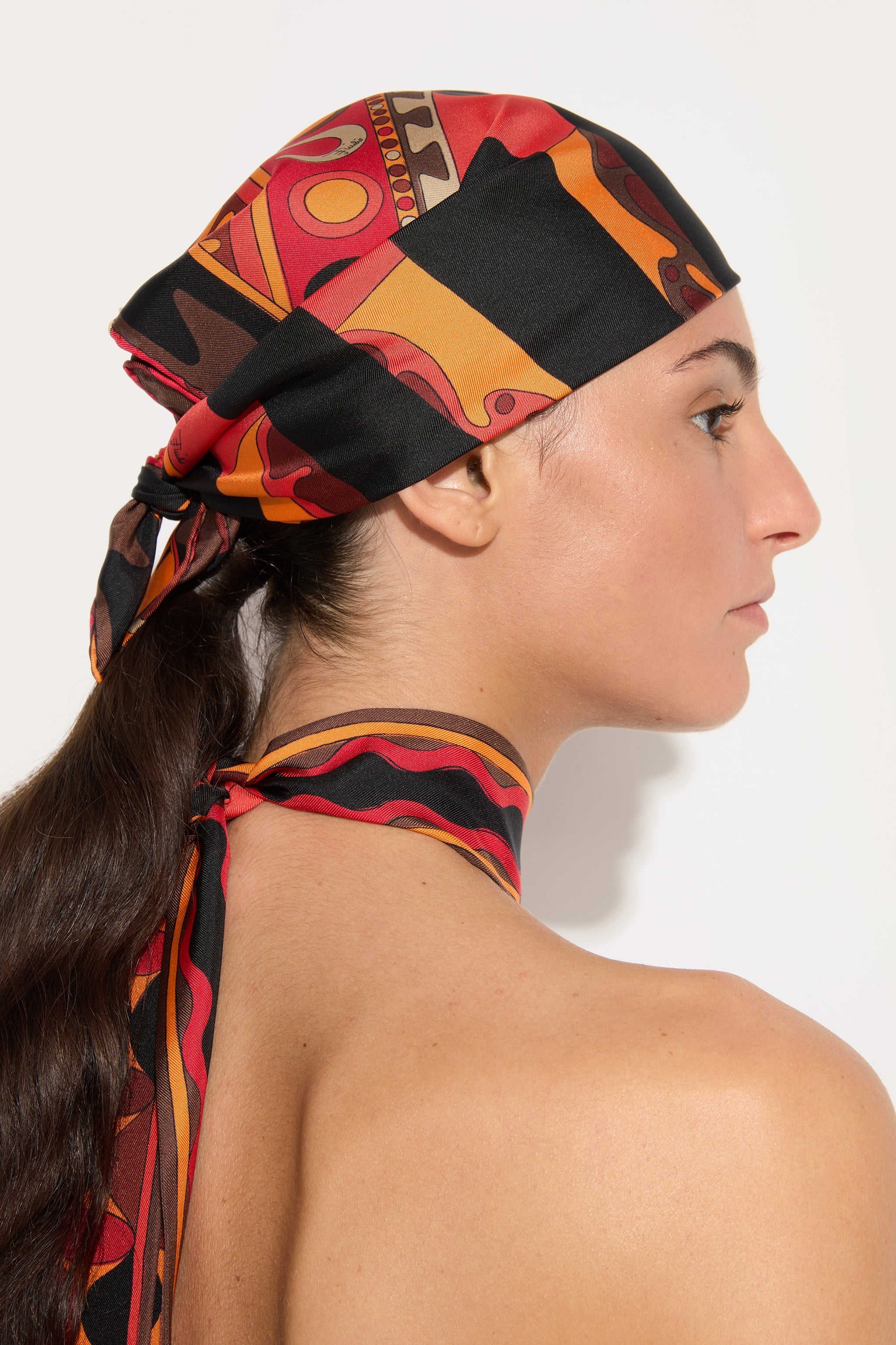 Soleil Print Small Carrè
 WOMAN Pucci