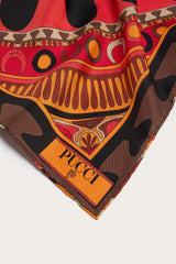Soleil Print Small Carrè
 WOMAN Pucci