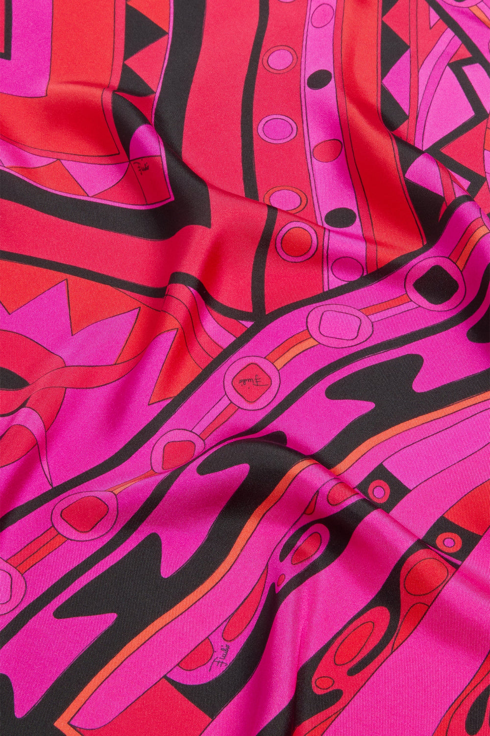 Mixed Print Silk Stole
 WOMAN Pucci