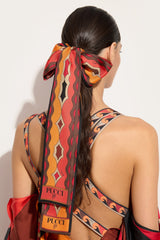 Mixed Print Silk Twill
 WOMAN Pucci