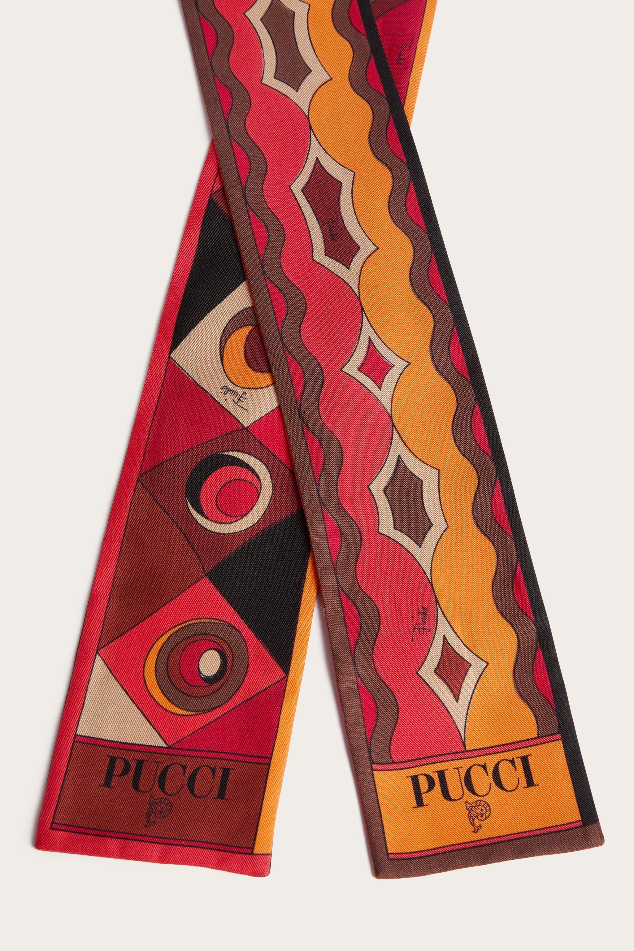 Mixed Print Silk Twill
 WOMAN Pucci