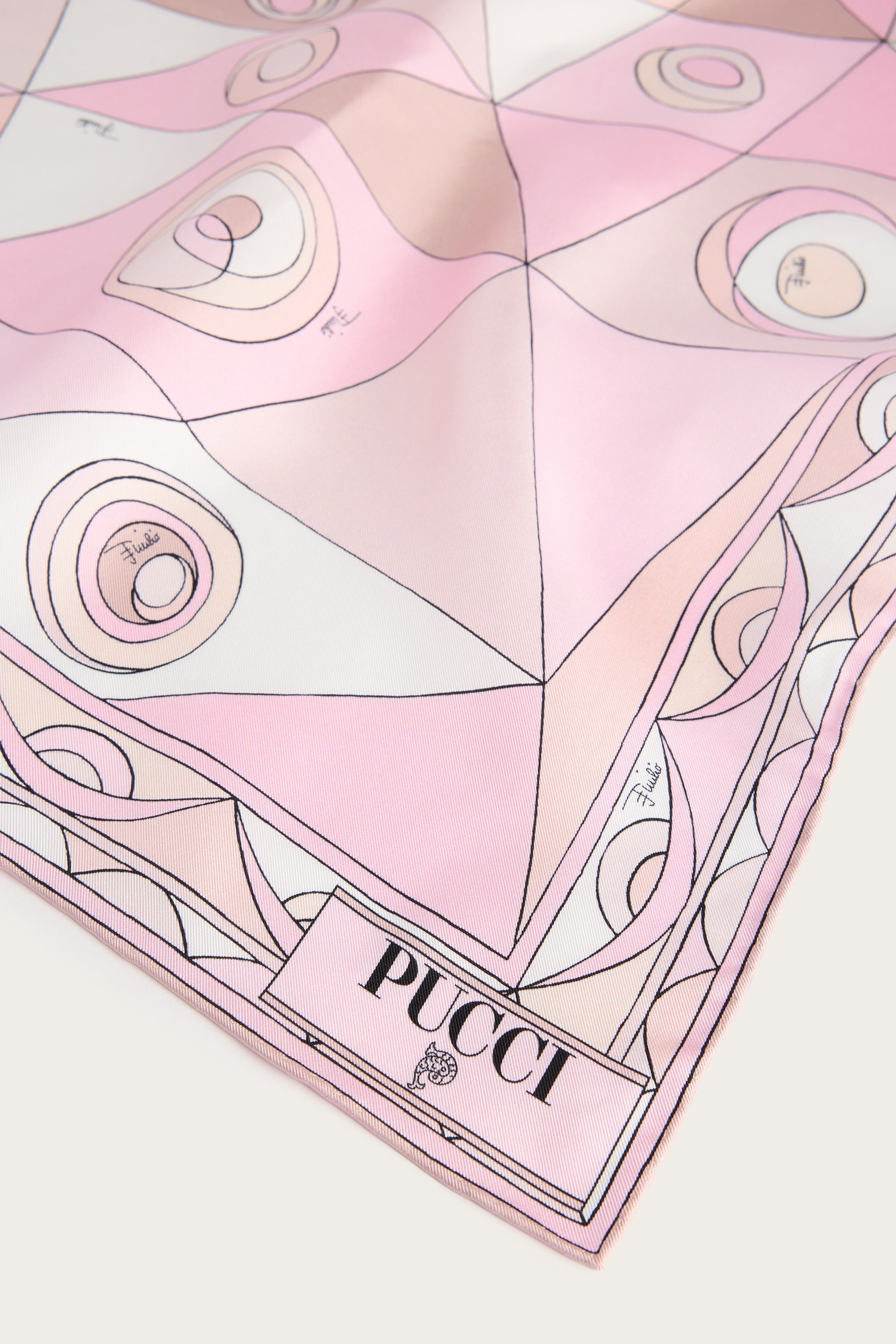 Occhi Print Silk Scarf
 WOMAN Pucci