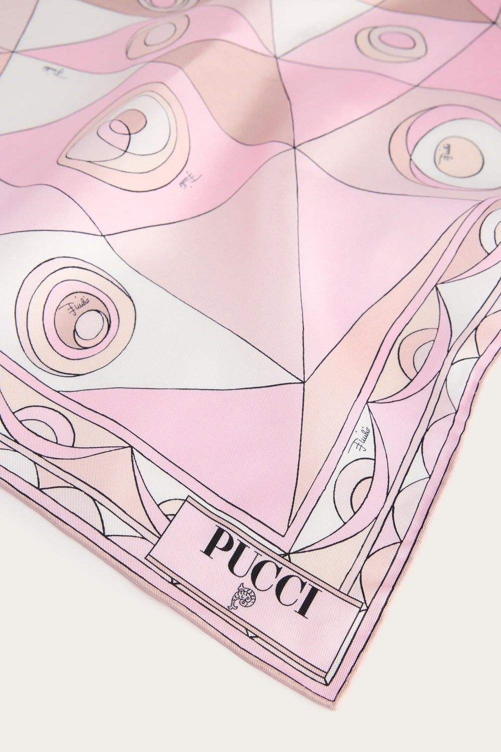 Occhi Print Silk Scarf
 WOMAN Pucci