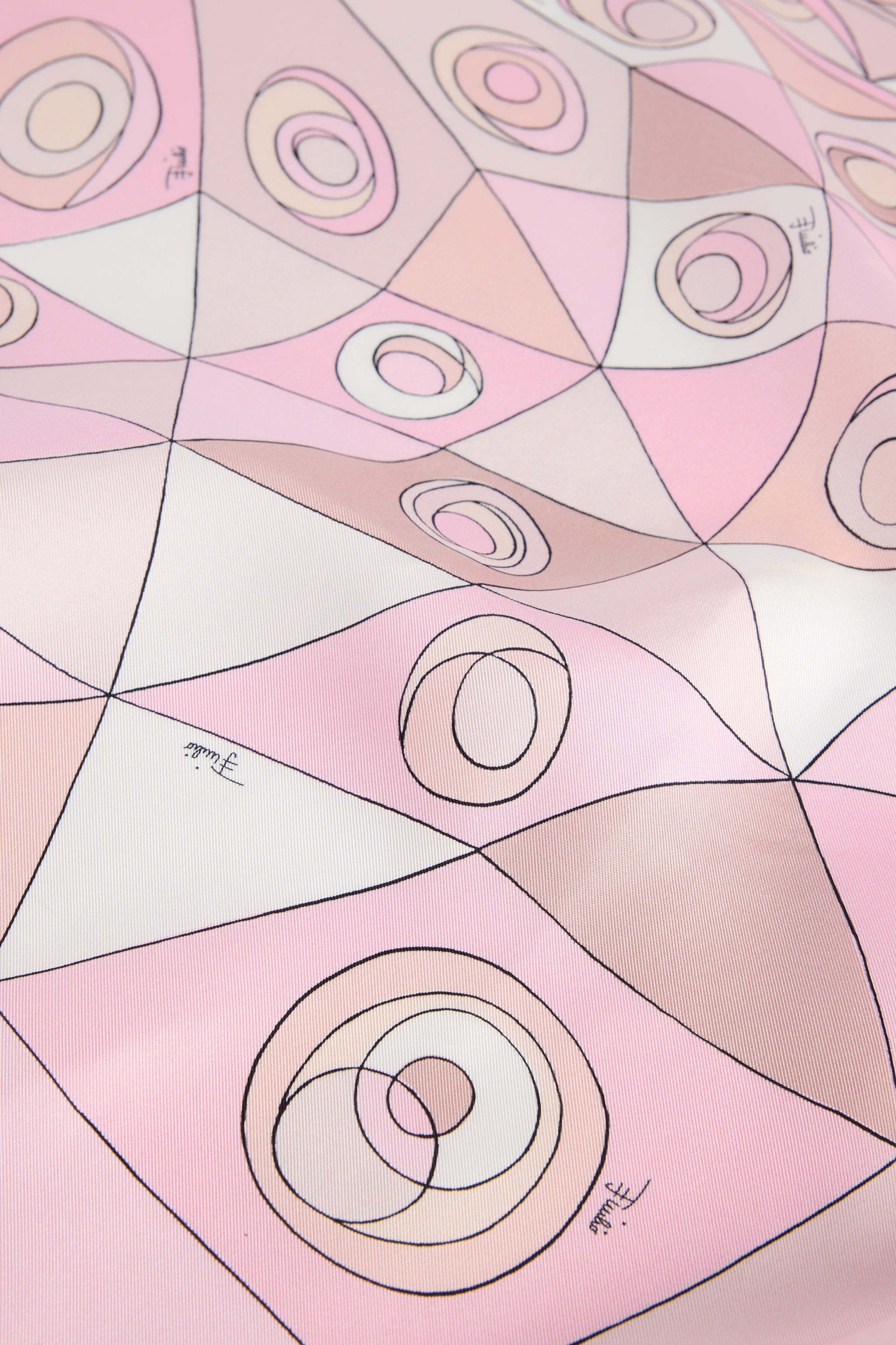 Occhi Print Silk Scarf
 WOMAN Pucci