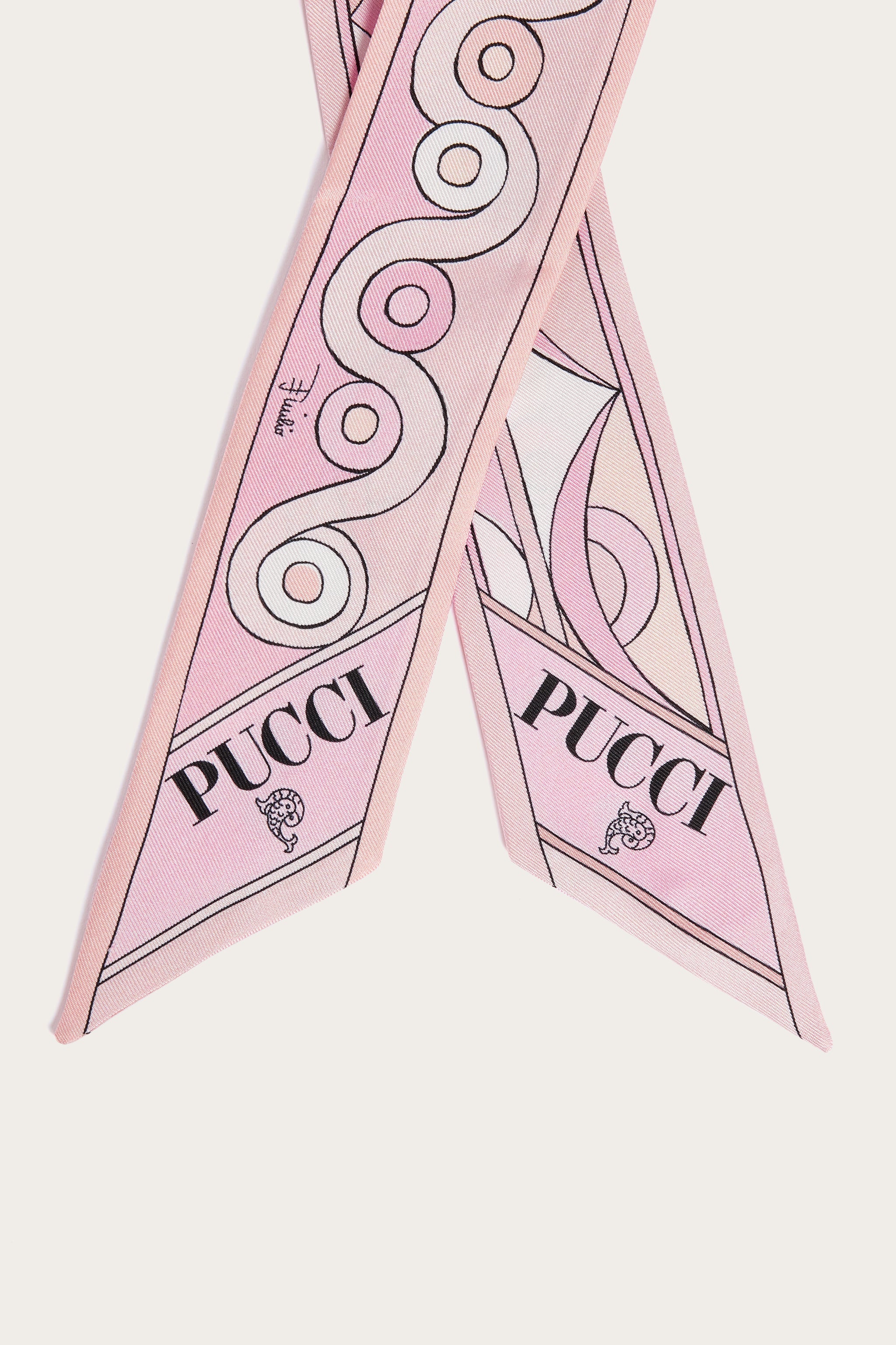 Iride Print Silk Twill Scarf
 WOMAN Pucci