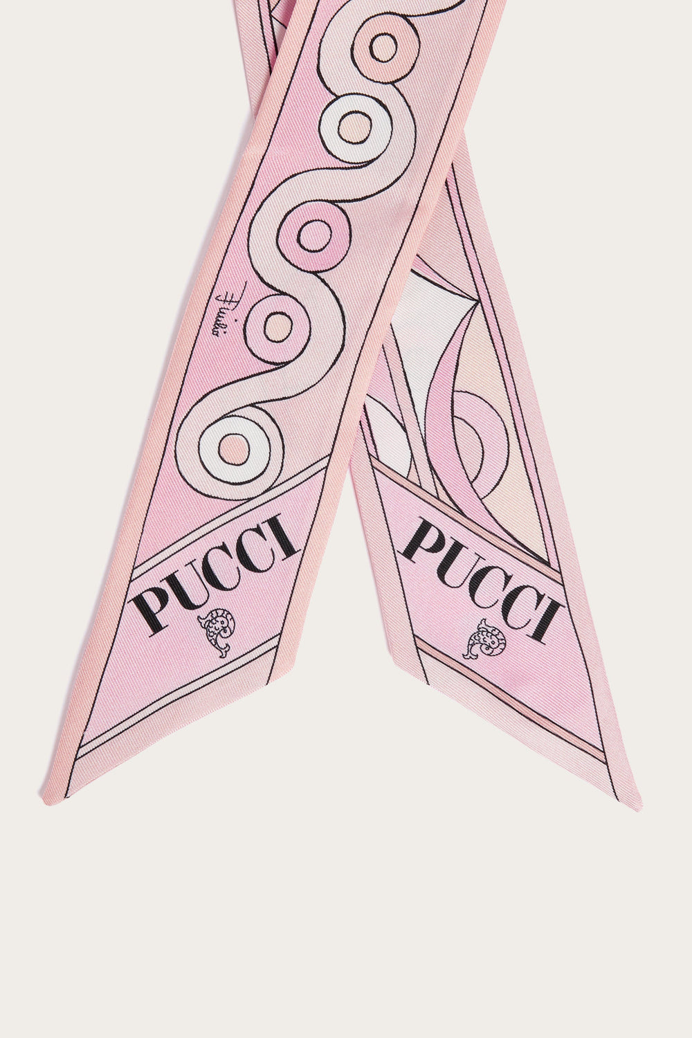 Iride Print Silk Twill Scarf
 WOMAN Pucci