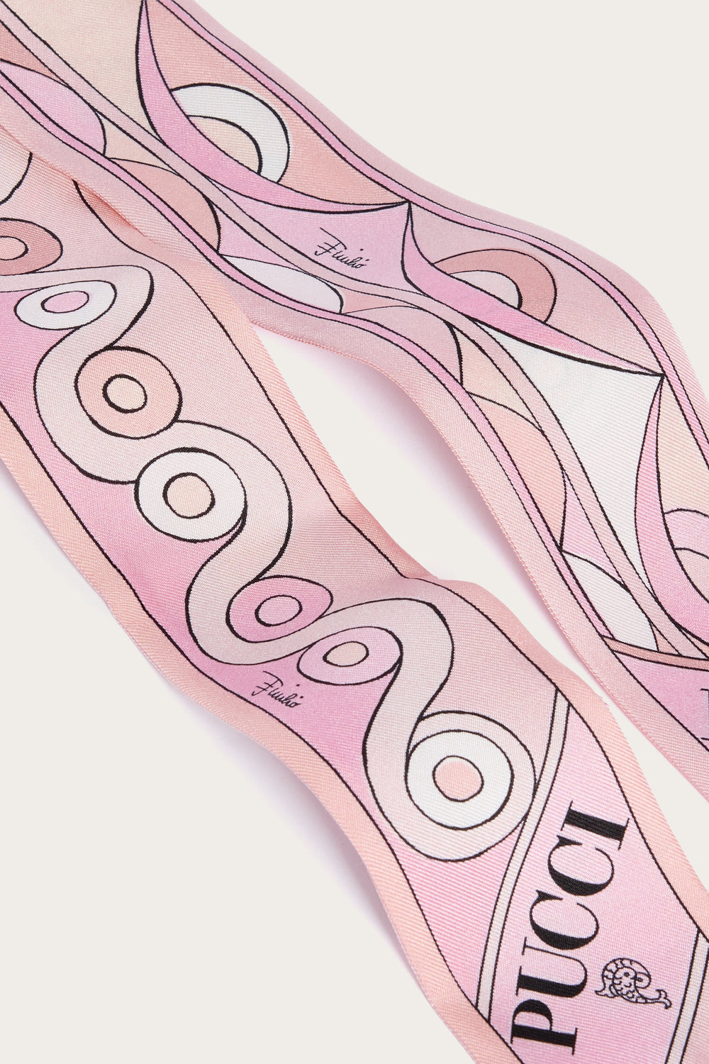Iride Print Silk Twill Scarf
 WOMAN Pucci