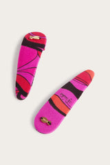 Orchidee Print Hair Clip Set
 WOMAN Pucci