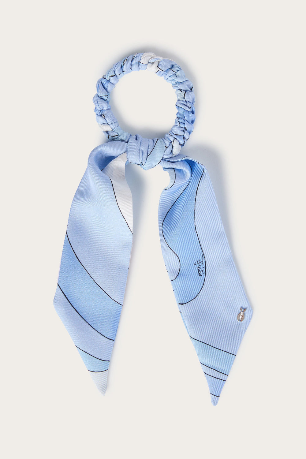 Silk Hair Tie with Foulard Detail
 WOMAN Pucci