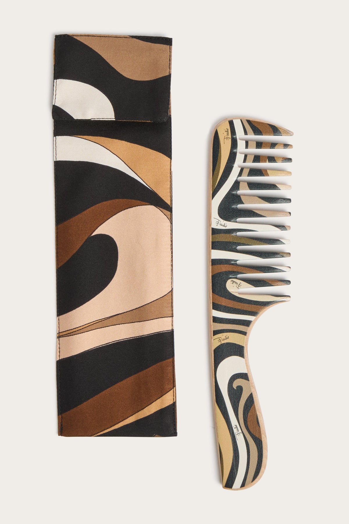 Comb with Marmo Print Case
 WOMAN|LIFESTYLE Pucci