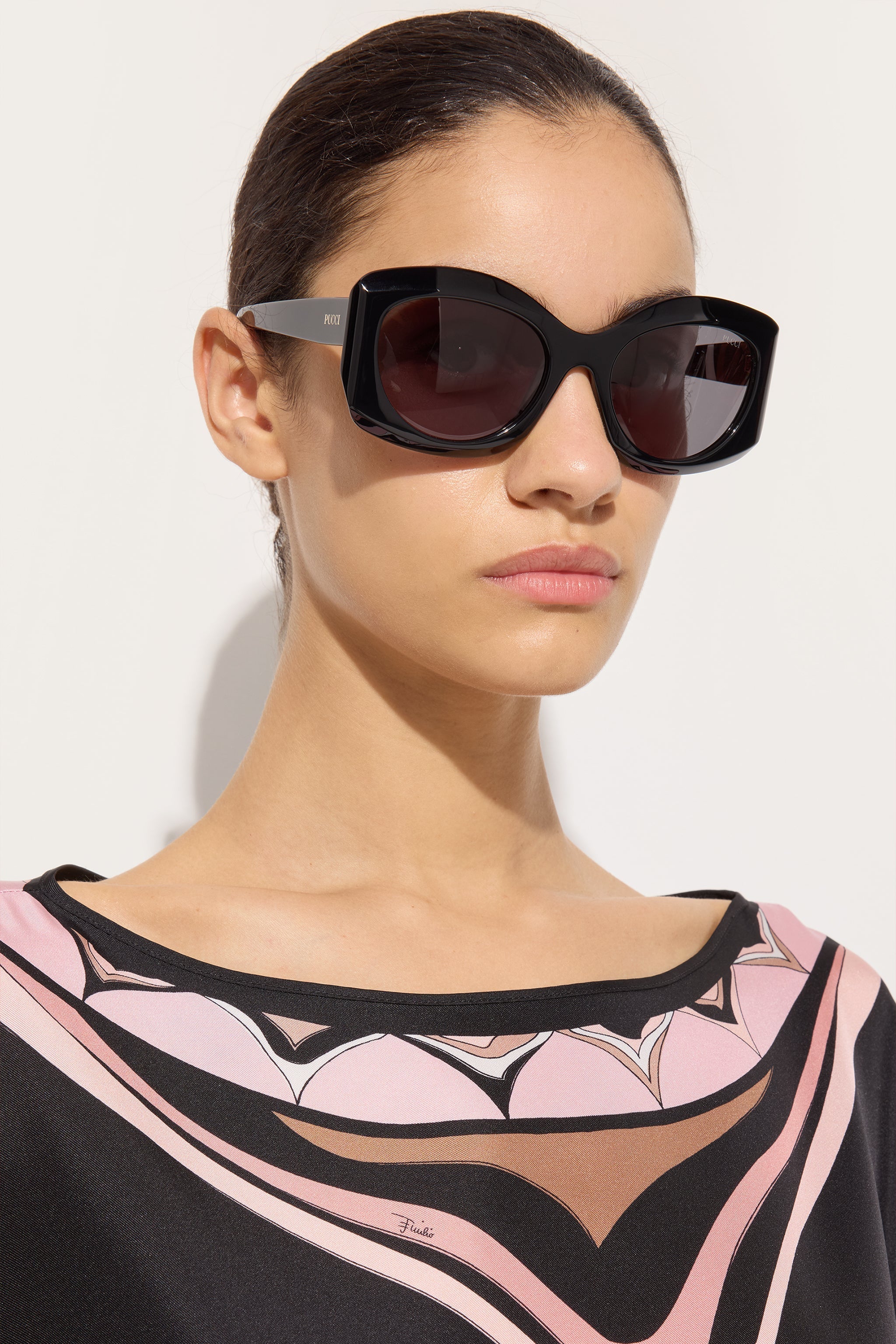 Pucci Bold Rectangular Sunglasses
 WOMAN Pucci