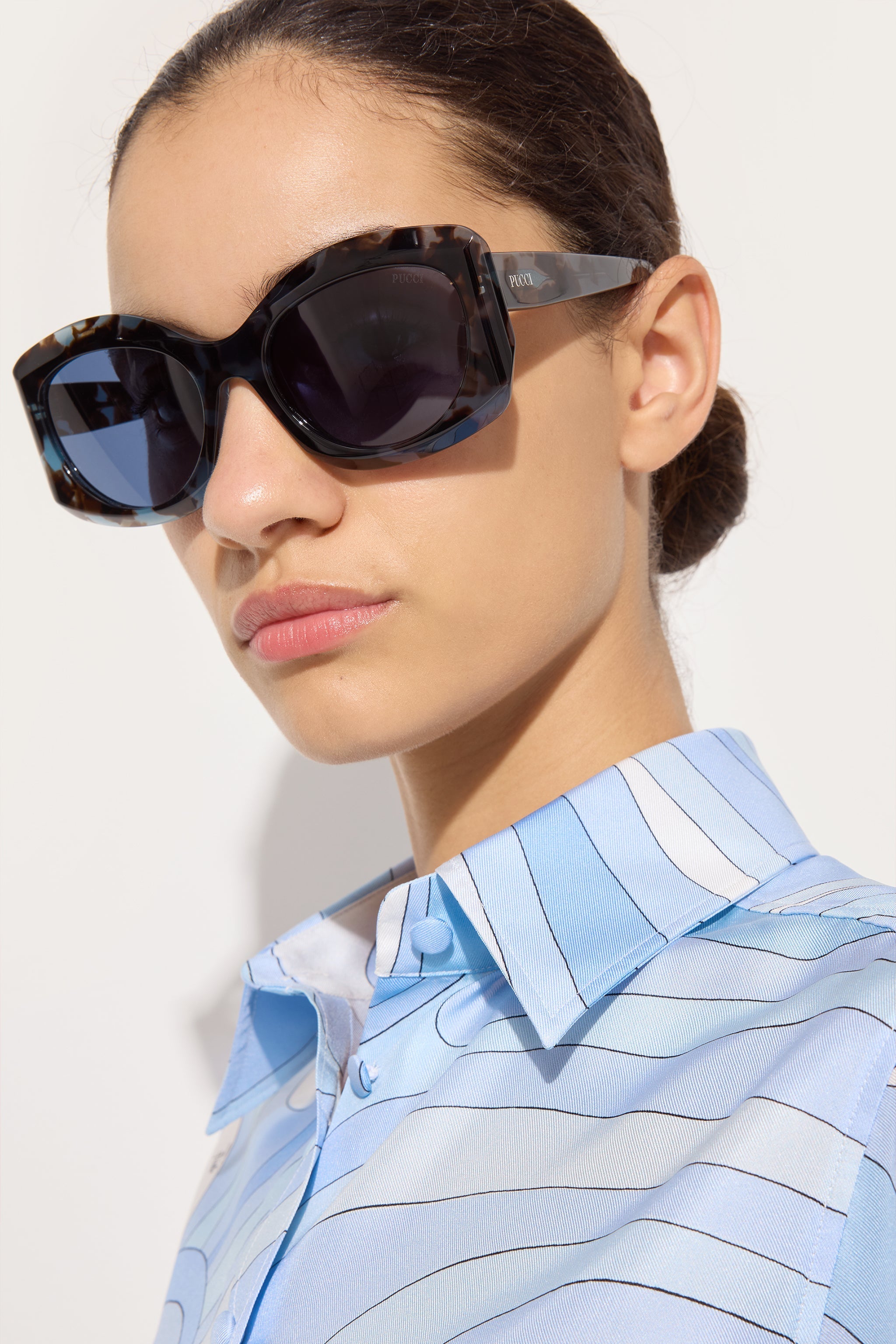 Pucci Bold Rectangular Sunglasses
 WOMAN Pucci