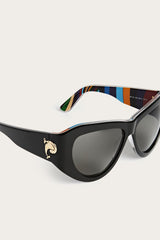 Cat-Eye Sunglasses with Inside Print
 WOMAN Pucci
