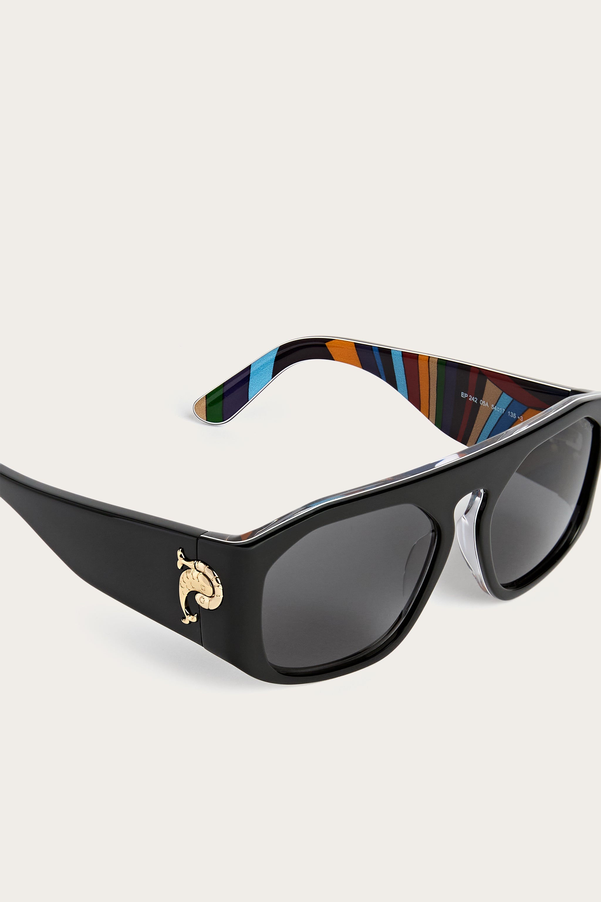 Rectangular Sunglasses with Printed Temples
 WOMAN Pucci