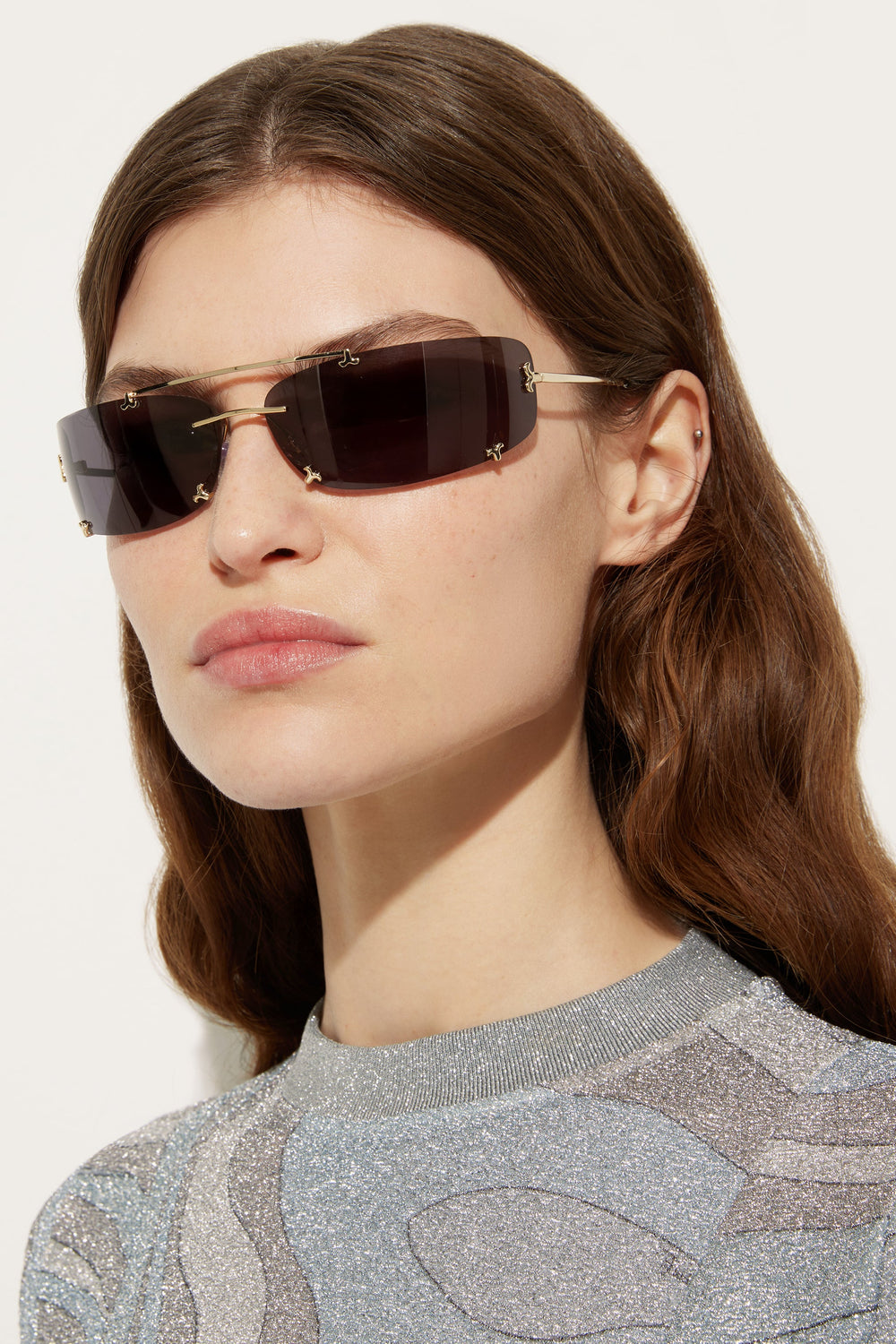 Sunglasses with Metal Temples
 WOMAN Pucci