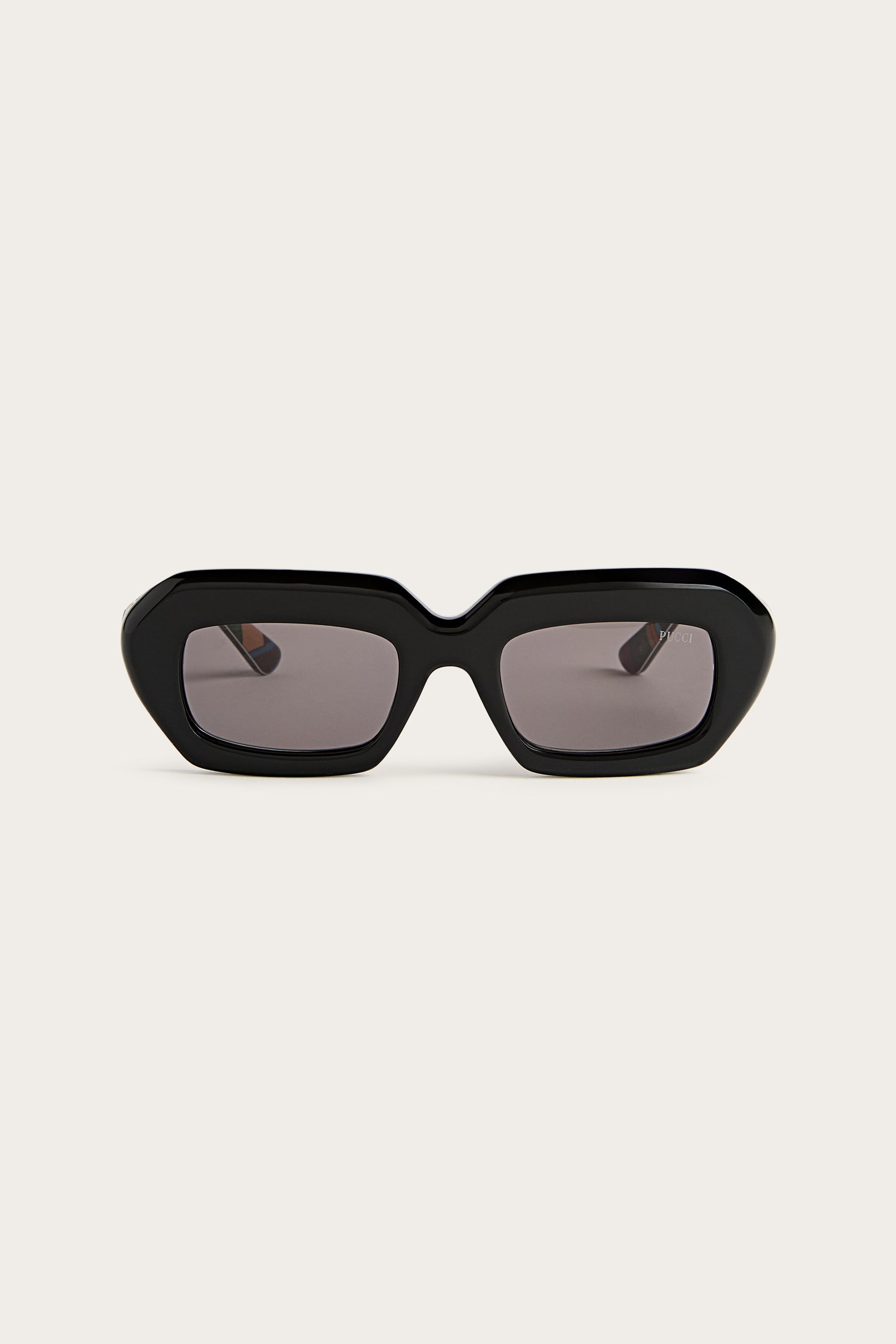 Rectangular Sunglasses with Printed Temples
 WOMAN Pucci