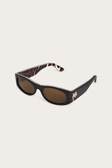 Oval Sunglasses with Printed Temples
 WOMAN Pucci