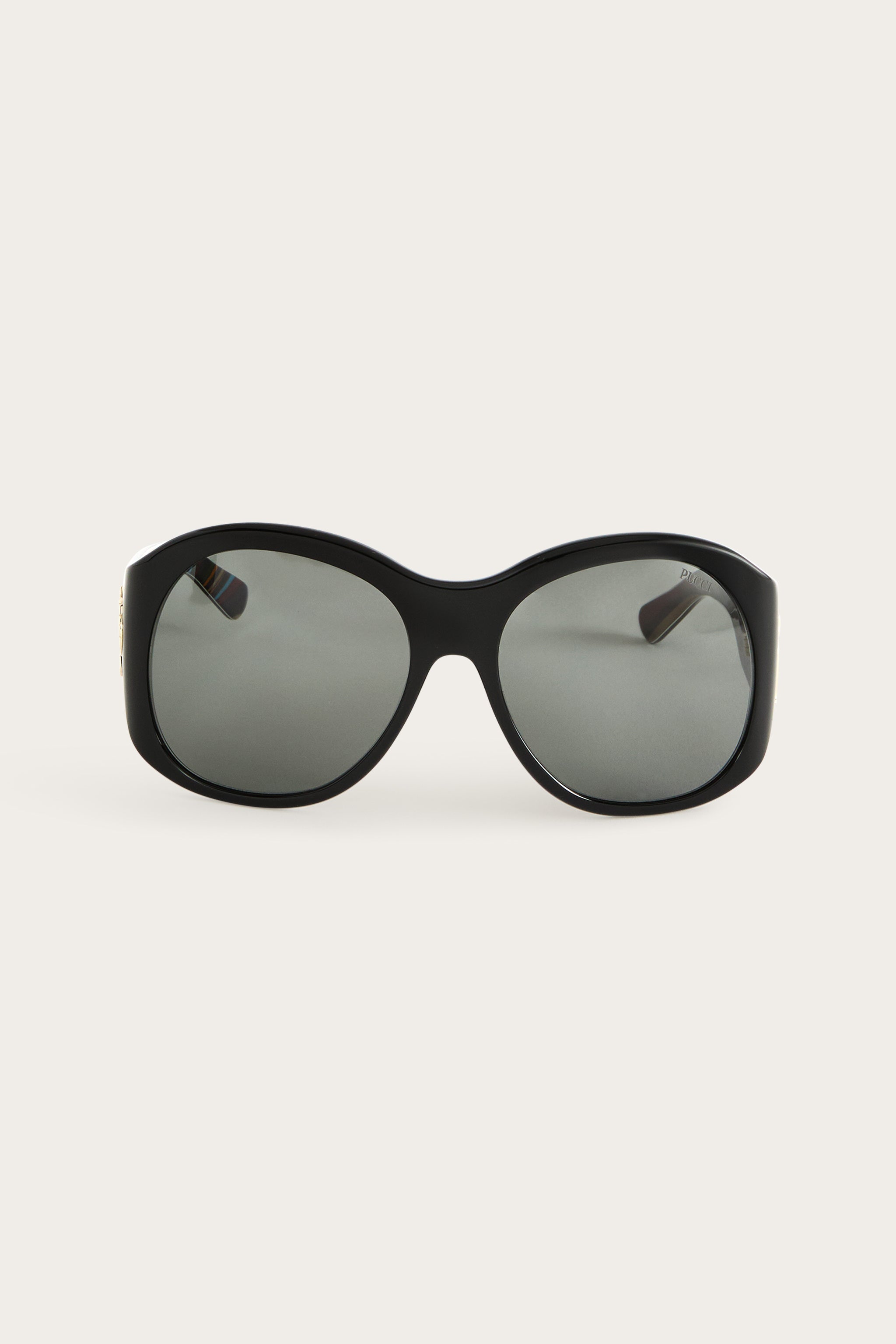 Oversized Sunglasses with Inside Print
 WOMAN Pucci