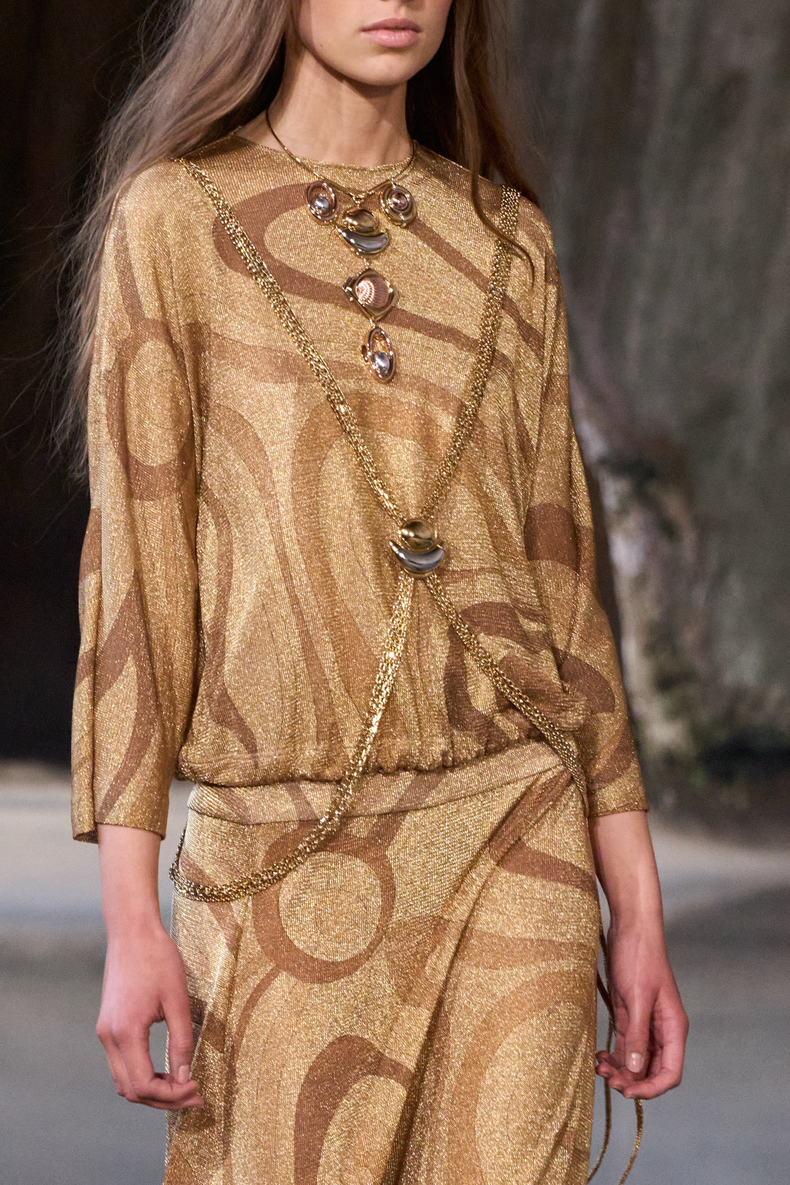 L'Alba Gold Necklace
 WOMAN Pucci