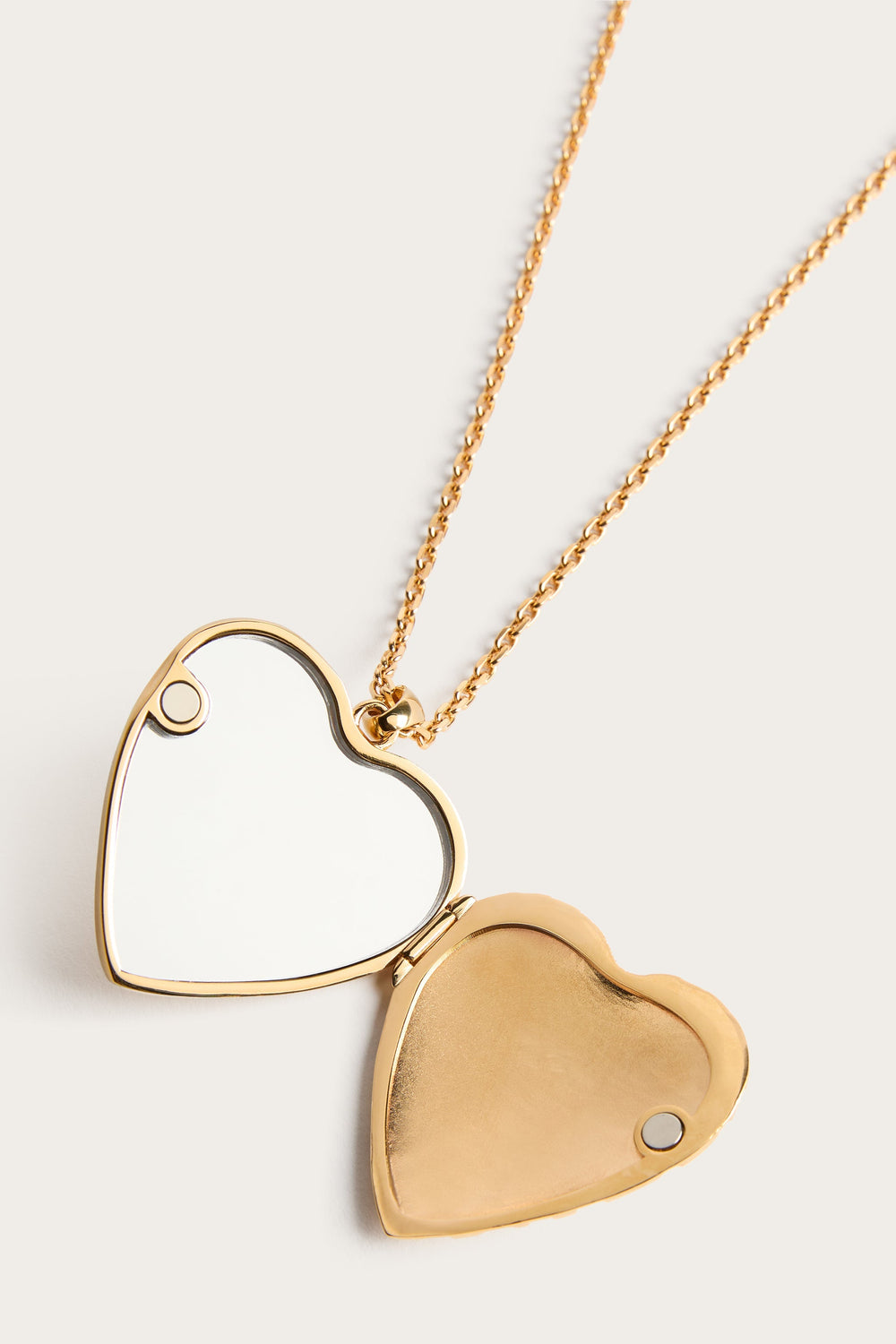 Heart Mirror Pendant Necklace
 WOMAN Pucci