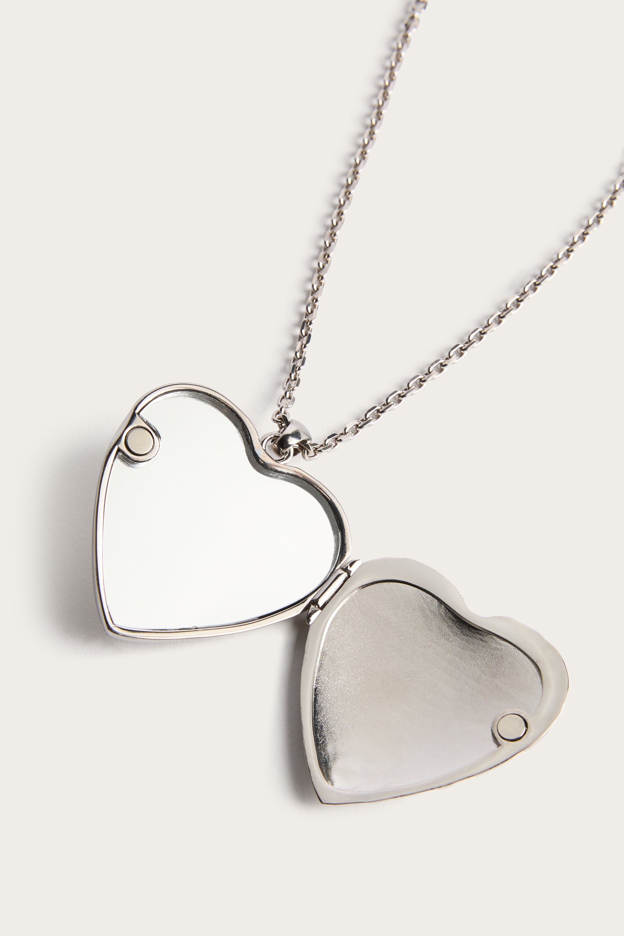 Heart Mirror Pendant Necklace
 WOMAN Pucci
