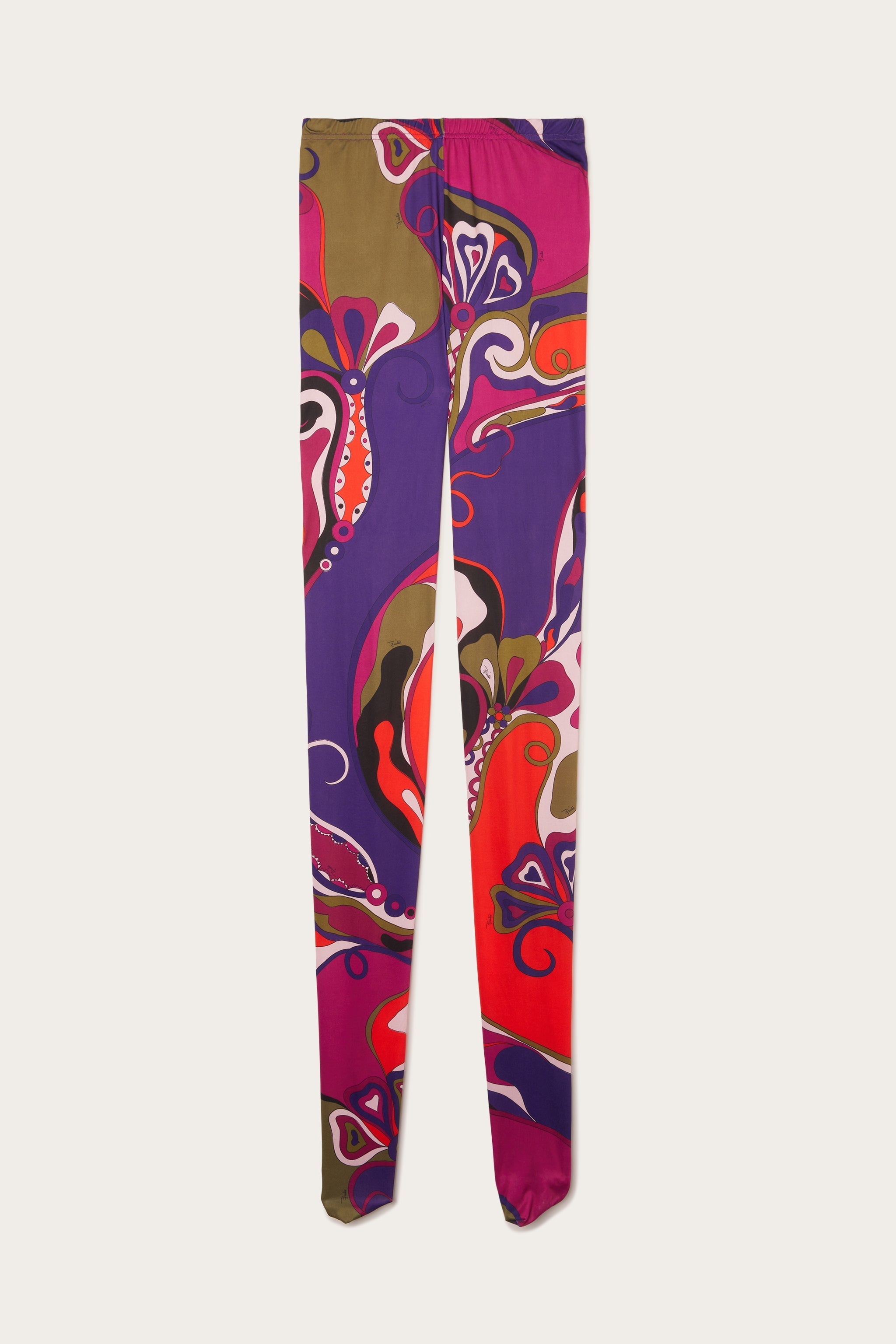 Orchidee Print Tights
 WOMAN Pucci