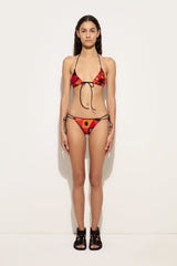 Occhi Print Triangle Bikini Top
 WOMAN Pucci