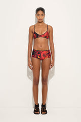 Orchidee Print Bikini Top
 WOMAN Pucci