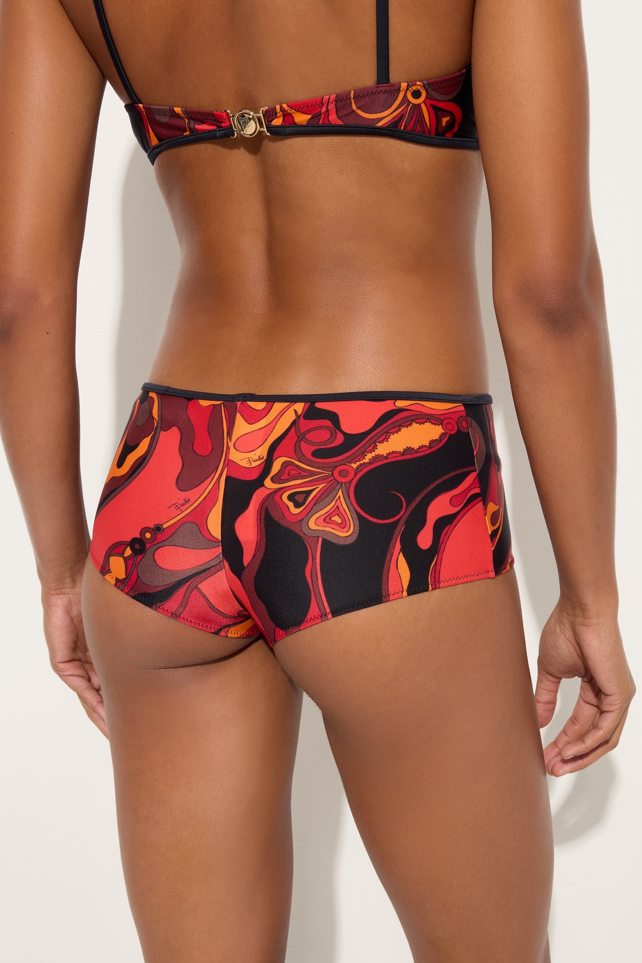 Orchidee Print Bikini Bottom
 WOMAN Pucci