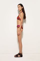 Vivara Print Bandeau Bikini Top
 WOMAN Pucci