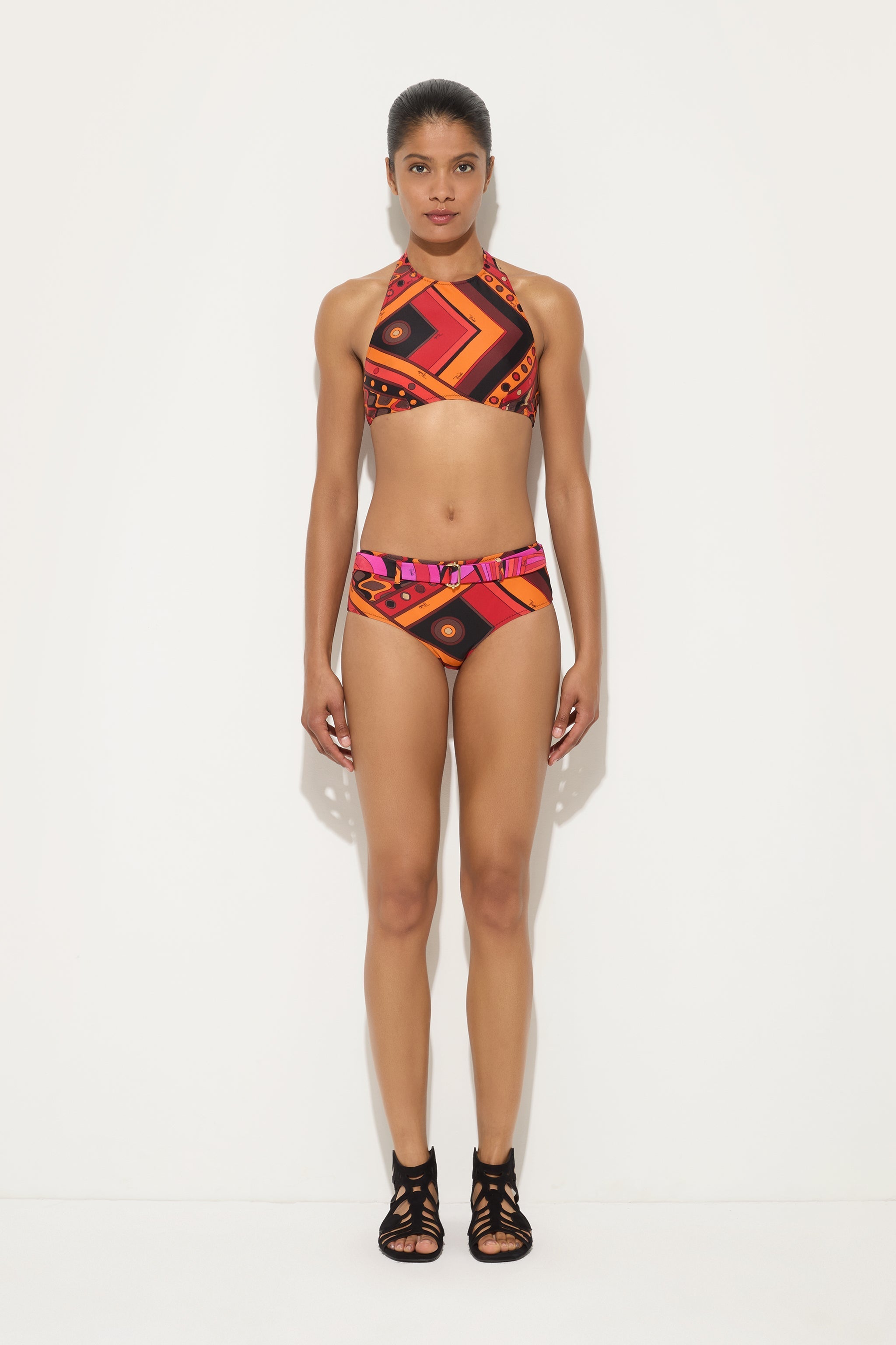 Vivara Print Coulotte Bikini Bottoms
 WOMAN Pucci