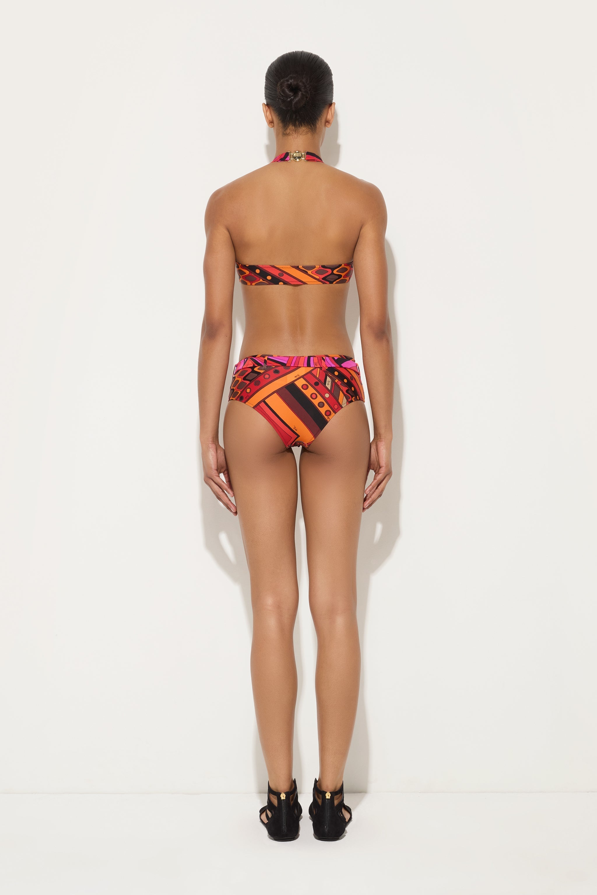 Vivara Print Coulotte Bikini Bottoms
 WOMAN Pucci