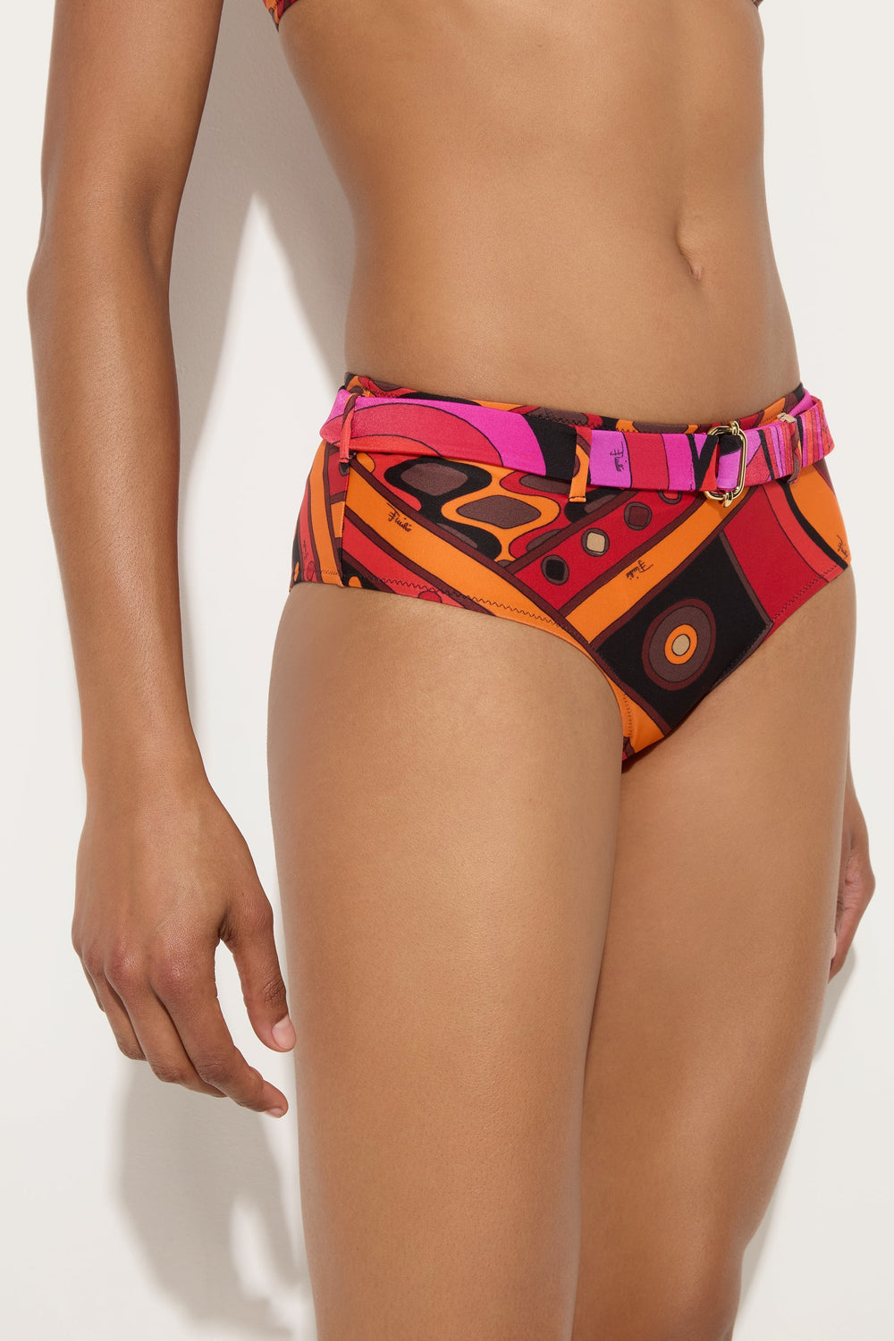 Vivara Print Coulotte Bikini Bottoms
 WOMAN Pucci