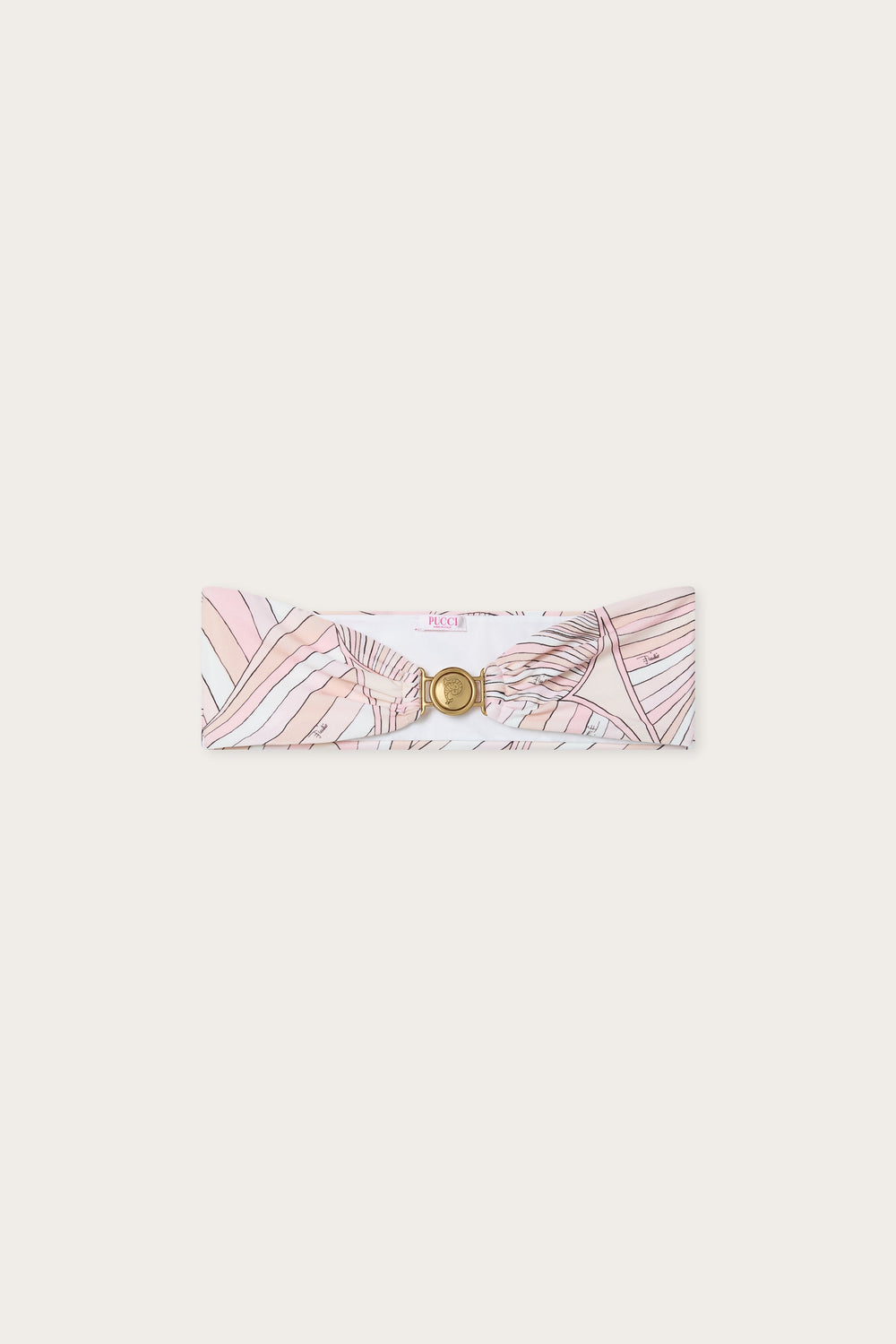 Iride Print Bikini Top
 WOMAN Pucci