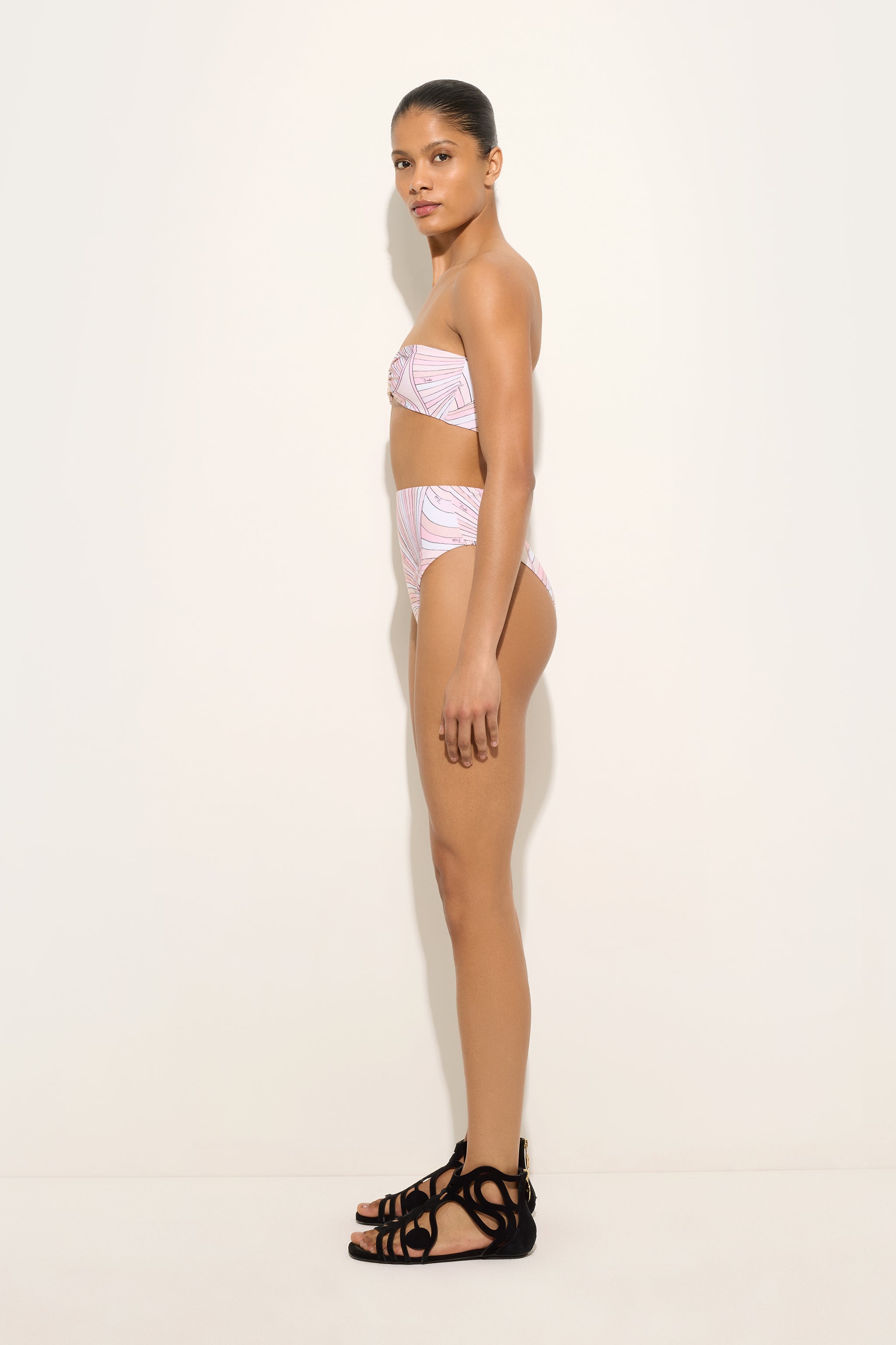 Iride Print Bikini Bottoms
 WOMAN Pucci
