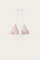 Iride Print Triangle Bikini Top
 WOMAN Pucci