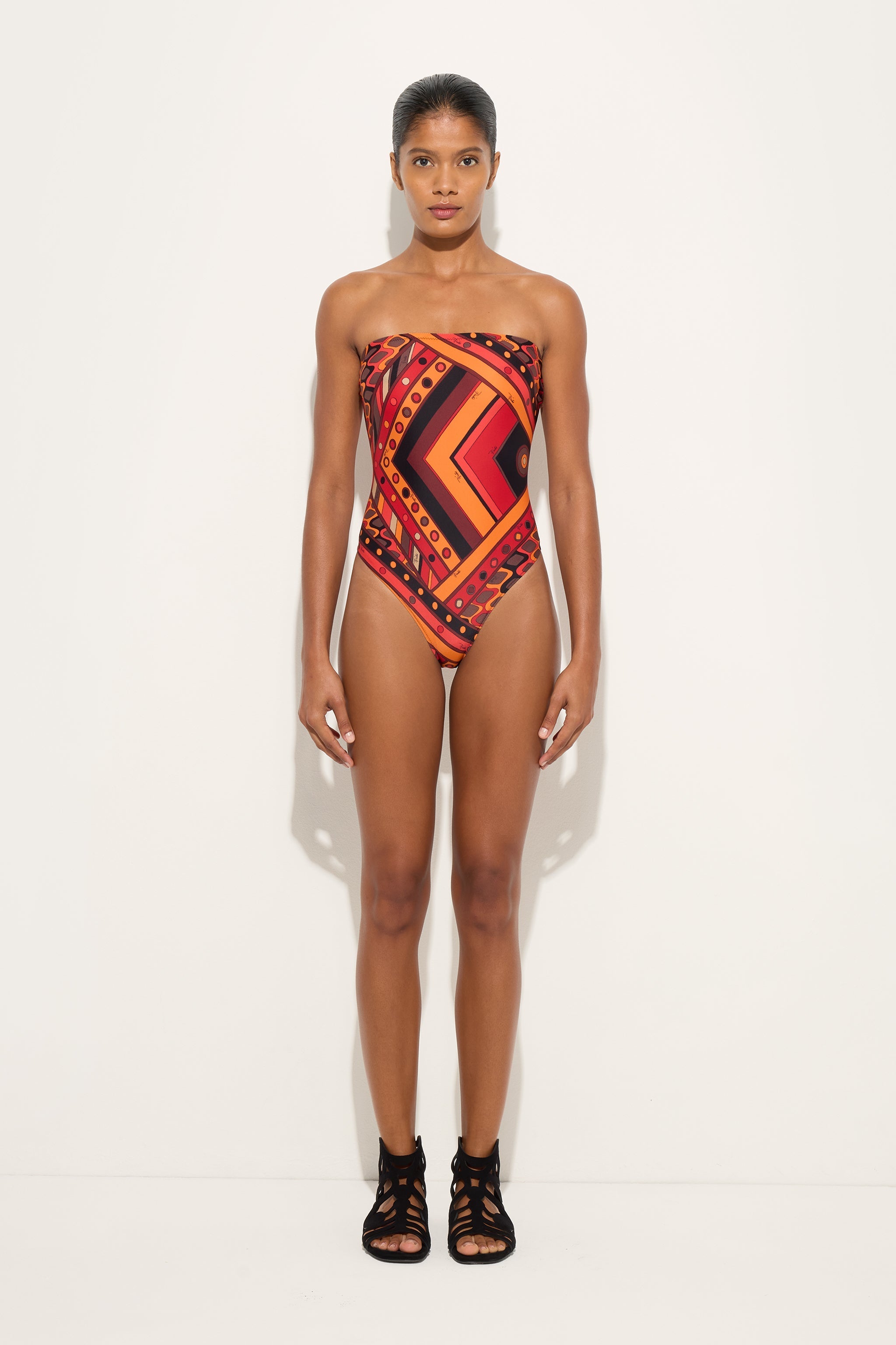 Vivara Print Swimsuit
 WOMAN Pucci