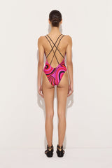 Iride Print Swimsuit
 WOMAN Pucci