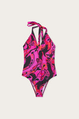 Orchidee Print Swimsuit
 WOMAN Pucci
