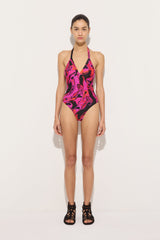 Orchidee Print Swimsuit
 WOMAN Pucci