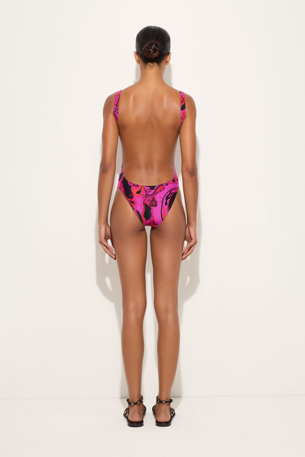 Orchidee Print Swimsuit
 WOMAN Pucci