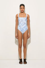 Orchidee Print Swimsuit
 WOMAN Pucci