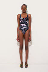 Marmo Print Swimsuit
 WOMAN Pucci