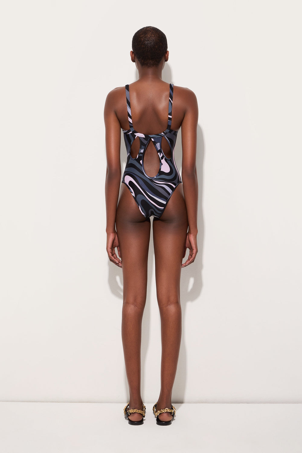 Marmo Print Swimsuit
 WOMAN Pucci