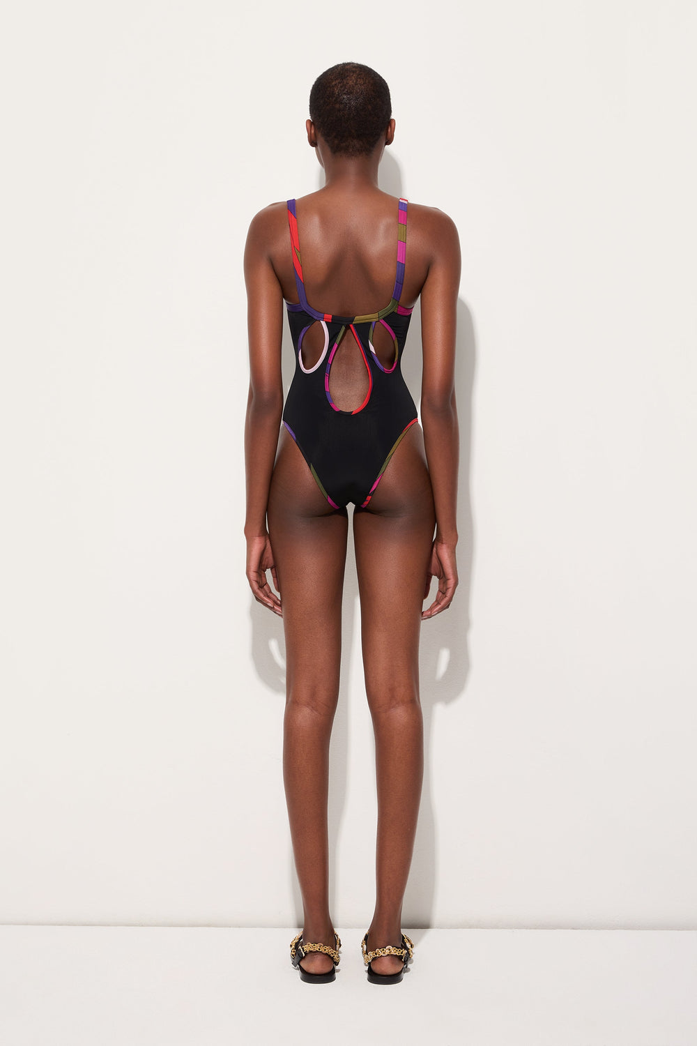 Swimsuit with Printed Trim
 WOMAN Pucci