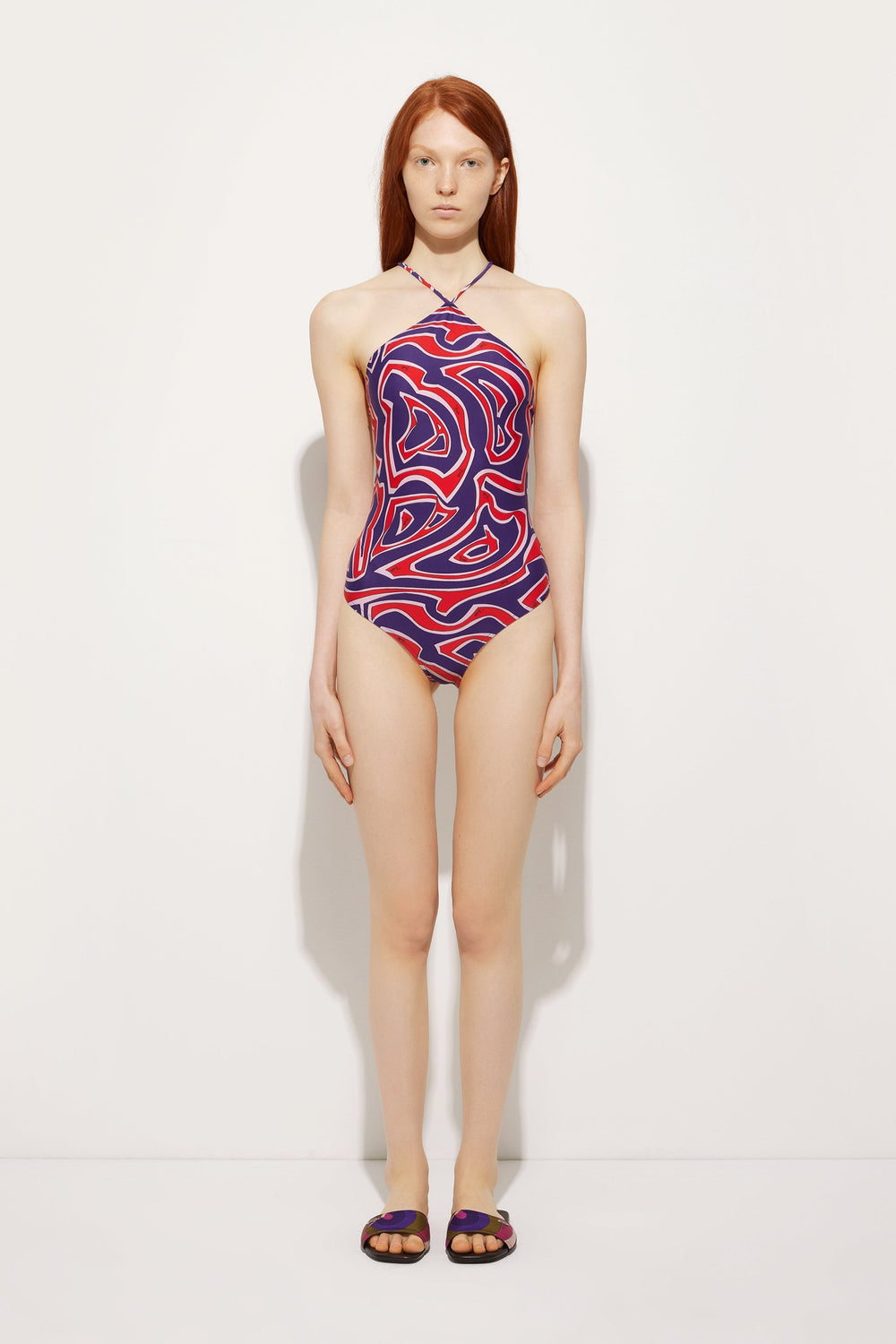 Labirinto Print Swimsuit
 WOMAN Pucci