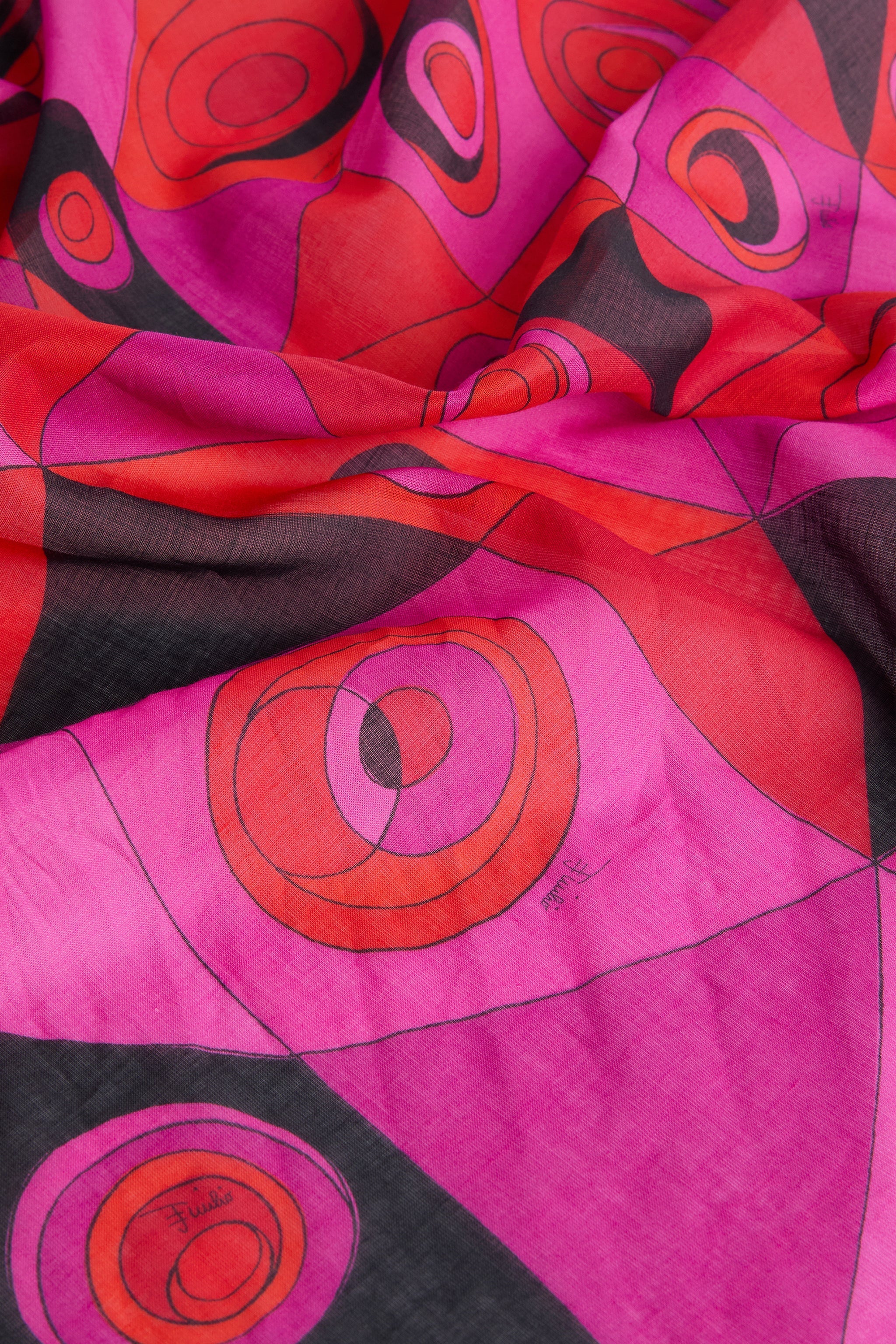 Cotton Sarong with Mixed Prints
 WOMAN Pucci
