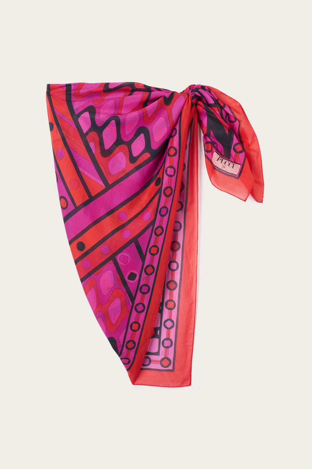 Vivara Print Cotton Sarong
 WOMAN Pucci