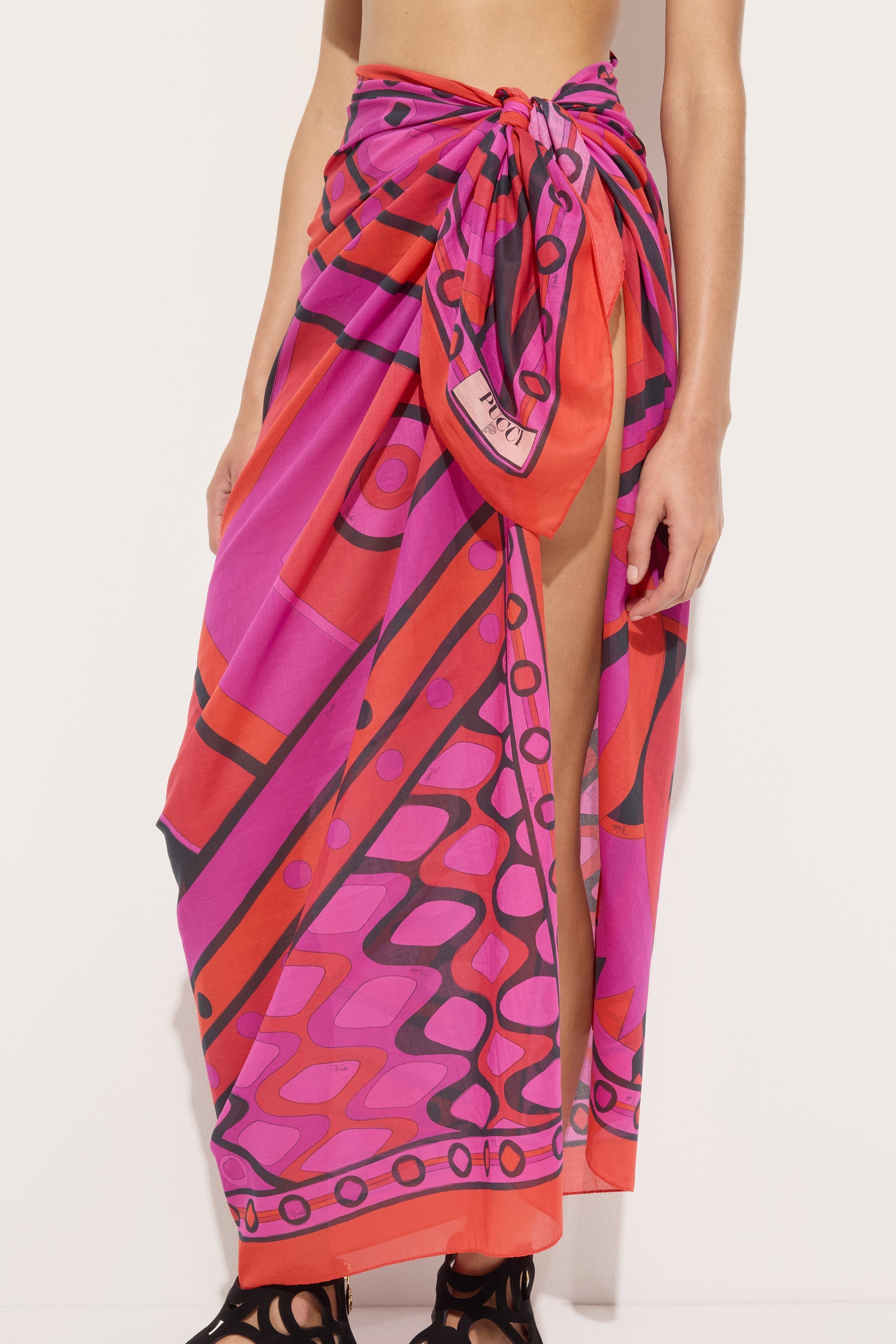 Vivara Print Cotton Sarong
 WOMAN Pucci