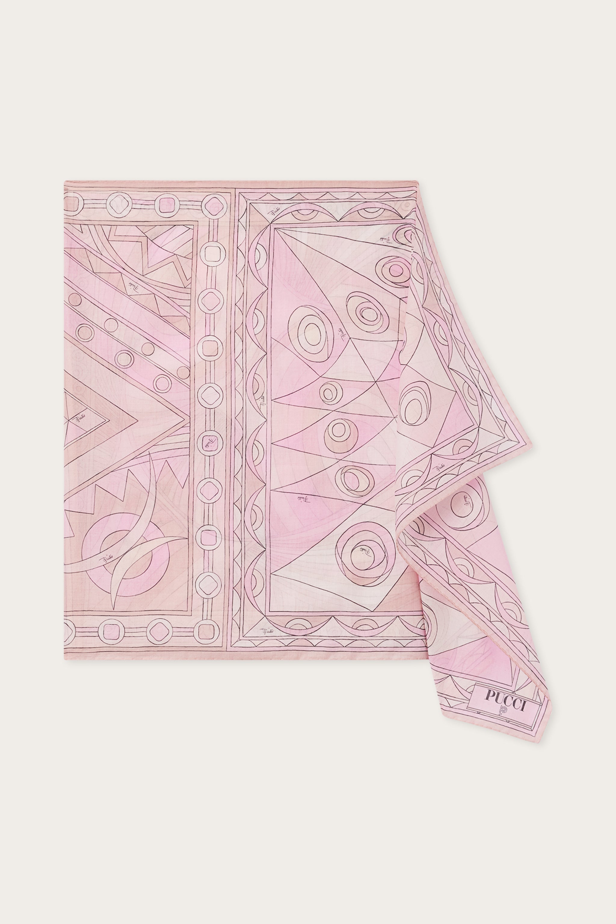 Cotton Sarong with Mixed Prints
 WOMAN Pucci